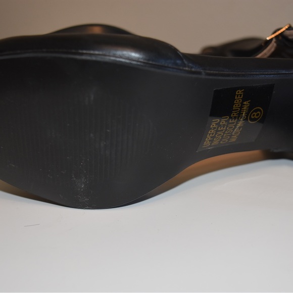 JG Joseph Guinn~Vegan Leather~8~Strappy Heel~New without box - Picture 5 of 8